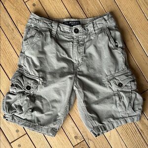 American Eagle Outfitters Men's Gray Cargo Shorts